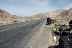 Tibetan plateau roads