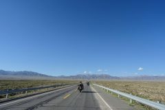 On the road to Gulmud somewhere in Qinghai