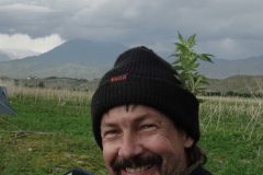 Brian with his local hat decoration