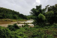 View from the Mahout Bungalow, Ban xieng Lom River