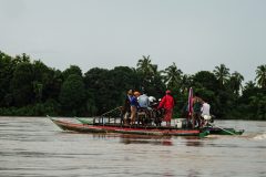 Motorcycle ferry on the 4000 islands