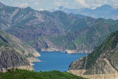 Nurek reservoir