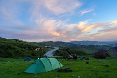 Wild camp near Kulyab